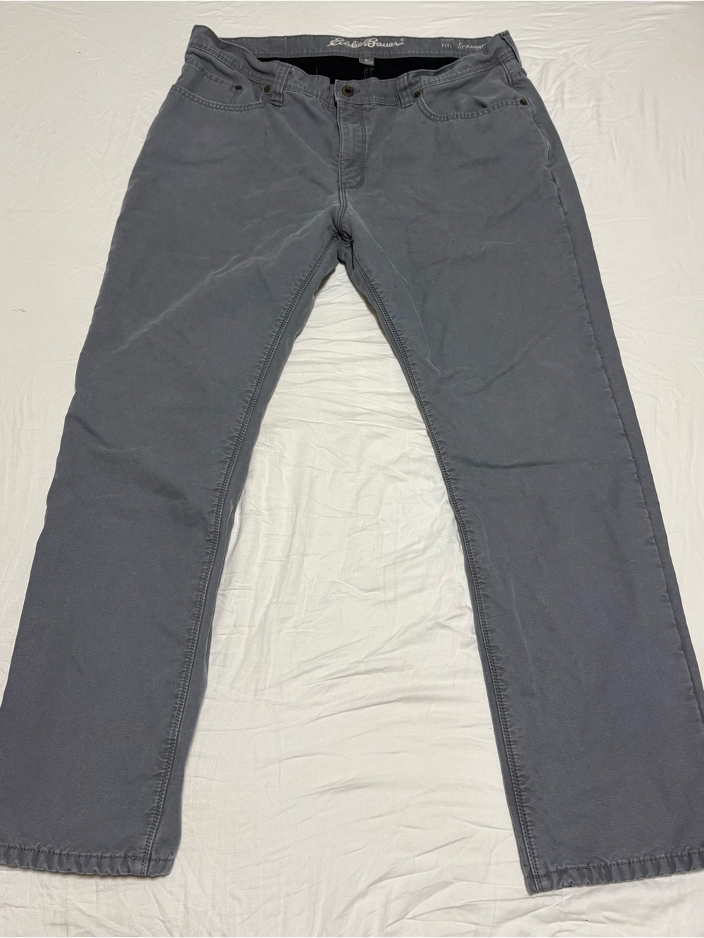 Eddie Bauer Men's Fleece Lines Work Pants, 40x32